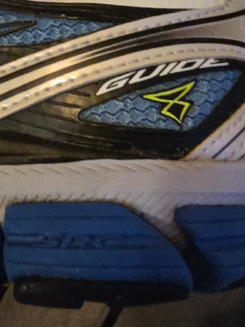 Saucony Power Grid Guide Men's White/Blue Running Sneakers - Size 11